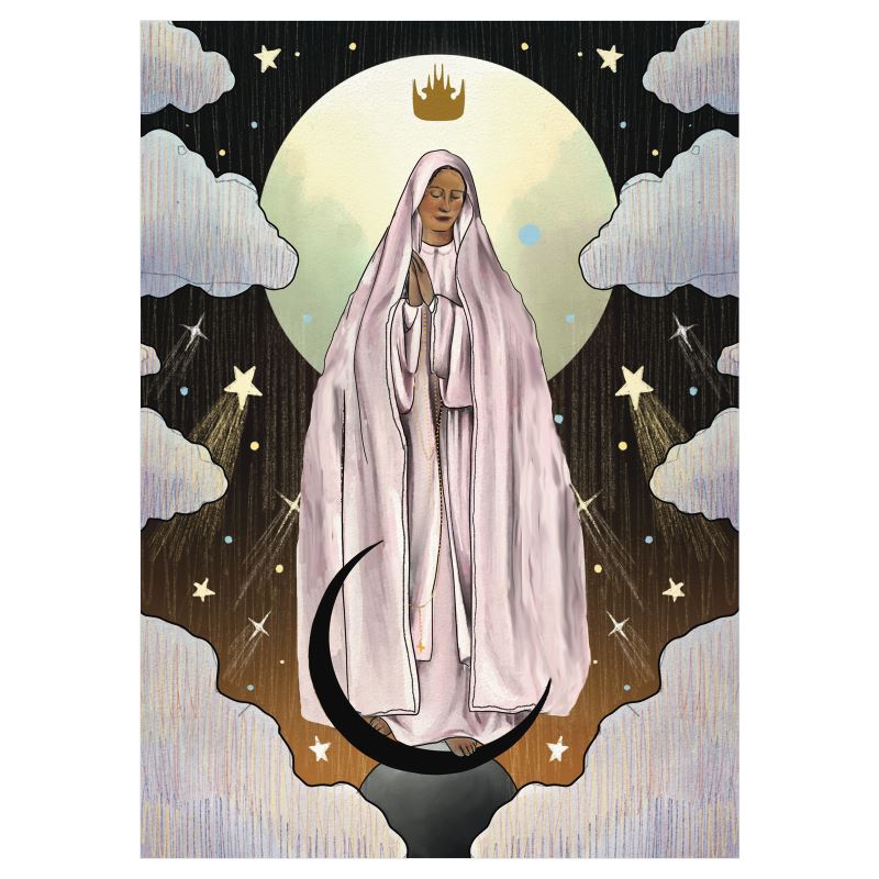 Glorious Mary Art Print 5 x 7